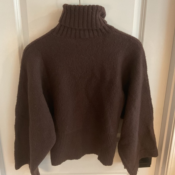Gap - Turtleneck Pullover Sweater - Brown - Ladies Size Small - Picture 4 of 11